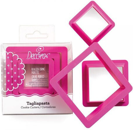 Decora Kuchenausstecher Set X3 3,5-7x2,2cm
