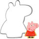 Κουπάτ Peppa 80x70mm