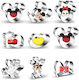 Sugarworld Kuchenringe / Plätzchenausstecher Set Mickey & Minnie 55-85mm X10
