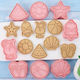 Set Cookie Cutter Vară Ștampilă 45-60mm X8