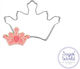 Cookie Cutter Coroană Prințese 92x72mm