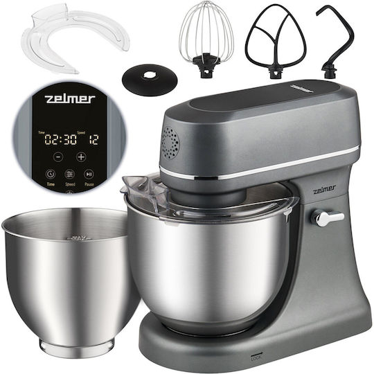 Zelmer Küchenmaschine 1550W mit Rostfreiem Schüssel 4,6lt