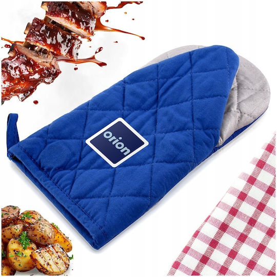 Orion Ofenhandschuh Stoff Blau