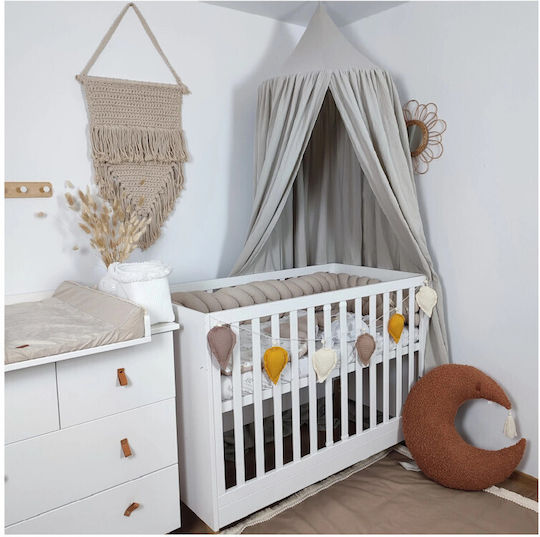 Koell Baby Moskitonetz Für Kinderbett Beiges