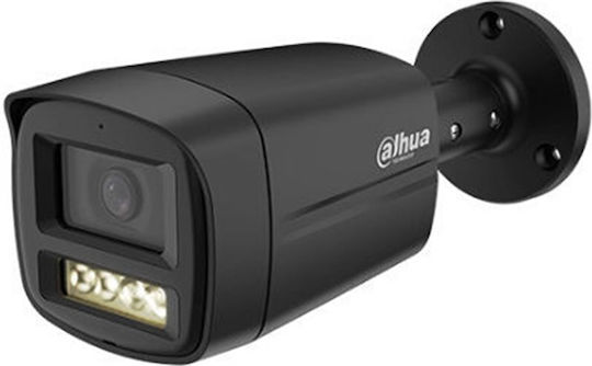 Dahua HAC-HFW1500TLM-IL-A-BLACK CCTV Surveillance Camera Full HD+ 5MP Waterproof with Microphone and 2.8mm Lens