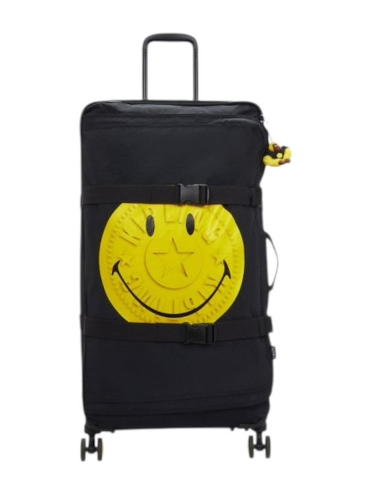 Kipling Μεγάλη Βαλίτσα Ταξιδίου Black με 4 Ρόδες Ύψους 78εκ.