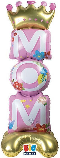 Foil Balloon Stand Up 3D Maxi 39 X 112 X 39 Cm Pink