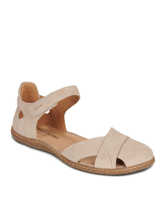 Damen Ballerinas Beige