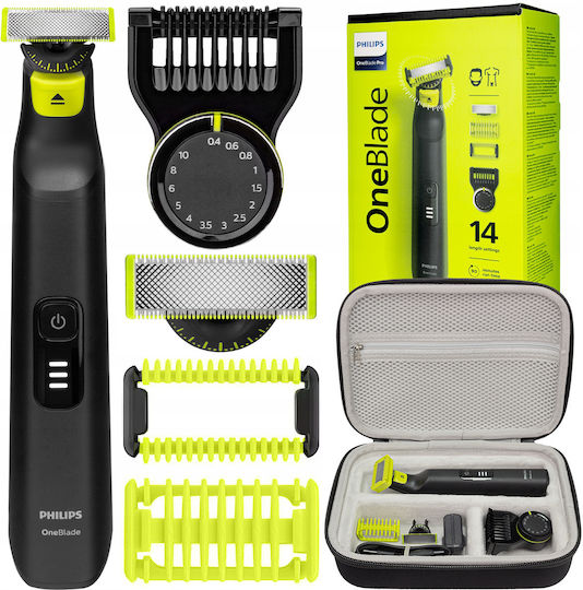 Philips OneBlade Pro 360 QP6542/15 Ξυριστική Μηχανή Προσώπου / Σώματος Επαναφορτιζόμενη