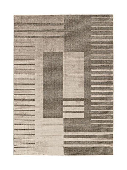 Newplan Rectangular Brown Living Room Rug 133x190cm