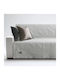 Lino Home Sofa Throw 2 Seater 180x250cm Gray