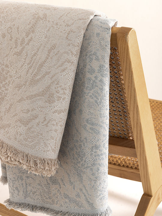 Palamaiki Tiga Ριχτάρι Πολυθρόνας 180x170εκ. Beige