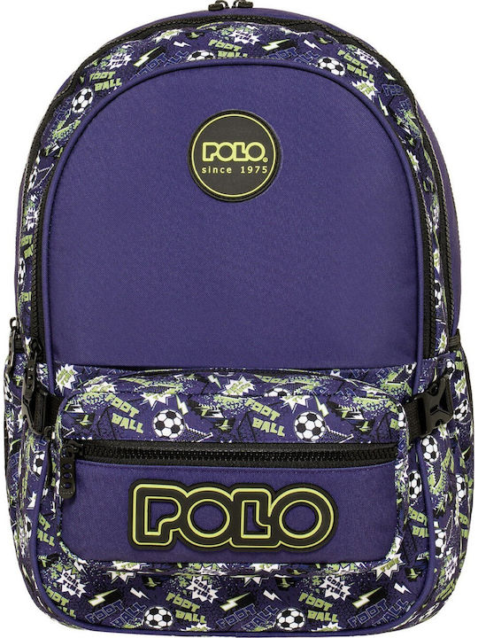 Polo Zippy Σχολική Τσάντα Πλάτης Δημοτικού Foot...