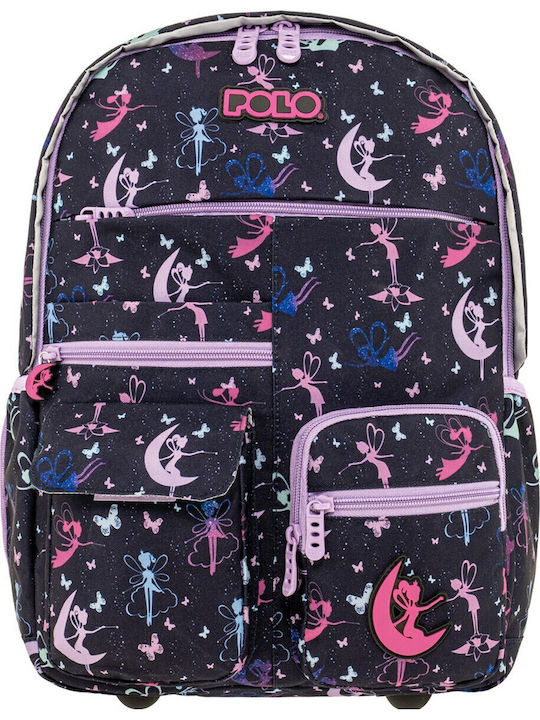 Polo Youngster School Backpack Elementary Black...