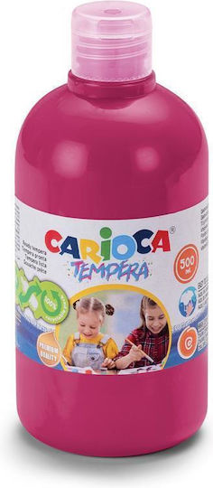 Carioca Τέμπερα Ζωγραφικής Ματζέντα σε Μπουκάλι 500ml
