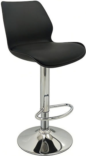 Outdoor Chair Polypropylene Bar49 Black 2pcs 39x45x102cm