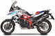 Spark Крайна Тръба На Изпускателната Система Титаниева Force Tri-oval Conical Gbm0503dom Bmw F 800 GS ABS 08-09