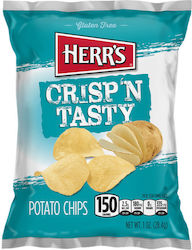 Herr's Regular Crisp Tasty Potato Chips Χγ 28gr