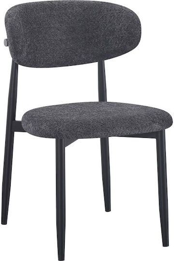 Folegio Ess- und Küchenstühle 50x57x79.5cm 4 Stück Anthrazit