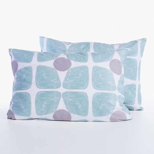 Nef-Nef Homeware Casual Coreo με Φάσα Aqua 52x72cm