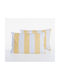 Nef-Nef Homeware Bamb.casual Vertia Pillowcase with Envelope Cover Yellow 52x72cm