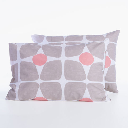 Nef-Nef Homeware Bamb.casual Coreo with Envelope Cover Beige 52x72cm