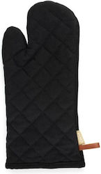 Finesse Fabric Black Oven Mitt