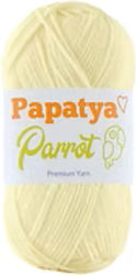 Papatya Papatya Parrot Hellgelbe Strickgarn für Taschen