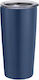 Sidirela Tower Ποτήρι Θερμός Ανοξείδωτο 600ml Μπλέ