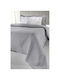 Guy Laroche Slalom Pique Blanket Semi-Double 180x260cm Gray