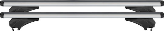 Menabo Bare De Acoperiș Din Aluminiu Pentru Renault Kadjar 2015+ Set Cu Picioare Argintii