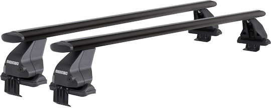 Menabo Bare de Acoperiș din Aluminiu pentru Ford B-Max 5D 2012+ Set cu Picioare Negre