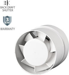Vito Ventilator Badezimmer 120mm Weiß