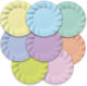 Хартиени Плочи Ø 25 См Wavy Soft Rainbow 8 Бройки