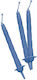 12 Light Blue Birthday Candles Support
