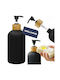 Wellhaus Dispenser Κουζίνας Πλαστικό Μαύρο 500ml
