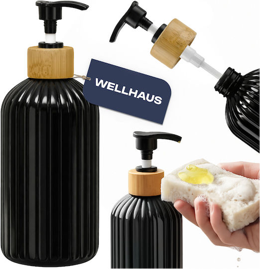 Wellhaus Küchenspender Kunststoff Schwarz 500ml