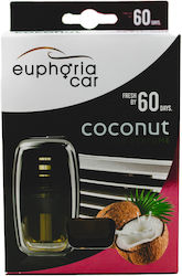 Euphoria Car Αρωματικό Υγρό Αεραγωγού Αυτοκινήτου Βανίλια / Καρύδα 7ml