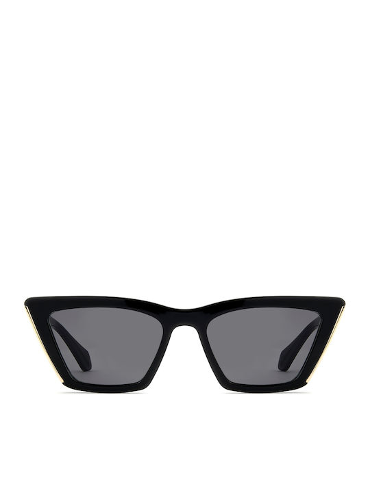 Prive Revaux Women’s Sunglasses with Black Horn-Rimmed Frame and Black Lens PR3000/G/S 807/IR