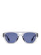 Prive Revaux Unisex Sunglasses with Transparent Horn-Rimmed Frame and Transparent Lens PR3011/G/S 63M/KU