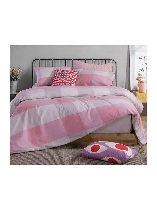 Nef-Nef Homeware Casual Bettlaken King Size mit Gummibettlaken 240x270+35cm 4 4Stücke
