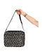 Fabric Women's Crossbody Bag Black