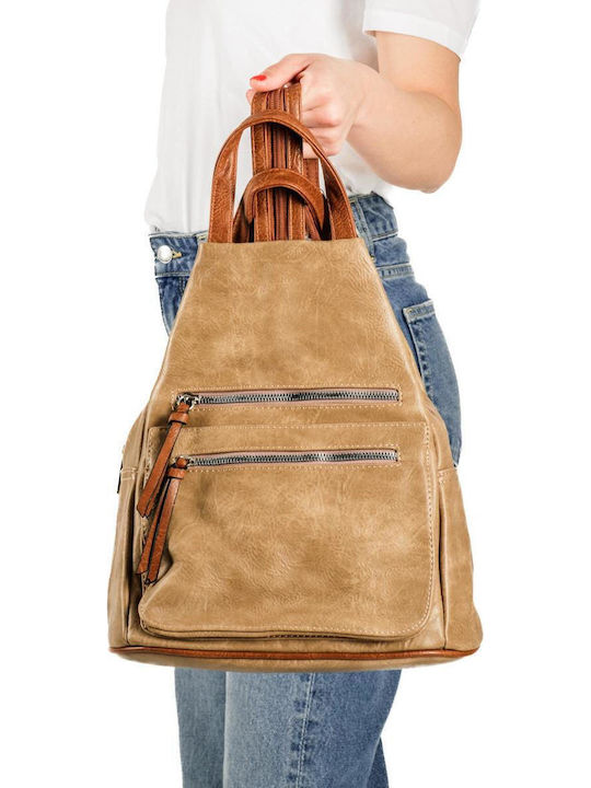 Women's Backpack Taupe