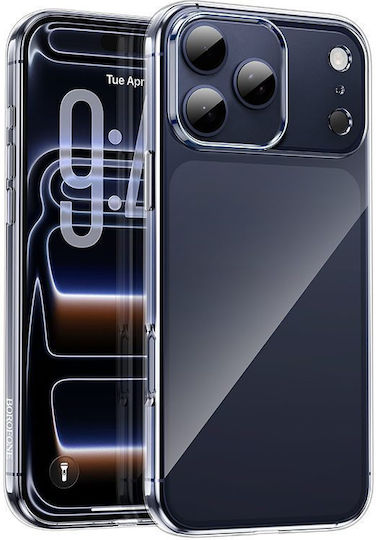 Borofone Back Cover Silikons 1.1mm Transparent (iPhone 17 Pro Max)