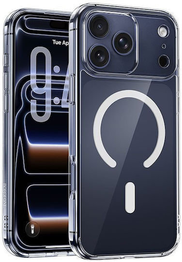 Borofone Back Cover Silikon / Kunststoff 2mm Transparent (iPhone 17 Pro)