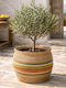 Kaemingk Multicolour Plant Pot 52x52x45cm