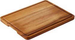 S5067 Ξυλινος Δισκος Acacia 40x30x2 Leone