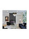 Lampa Pendant Ceiling Light Gold for 4 E14 Bulbs