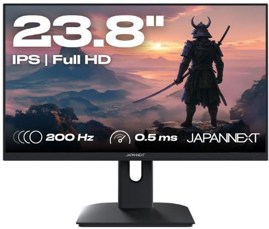 Japannext Japannext JN-I238FHD200F IPS Gaming Monitor 24" FHD 1920x1080 200Hz with Response Time 0.5ms GTG