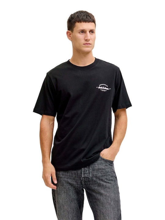 Jack & Jones Crew Neck T-shirt Μαύρο